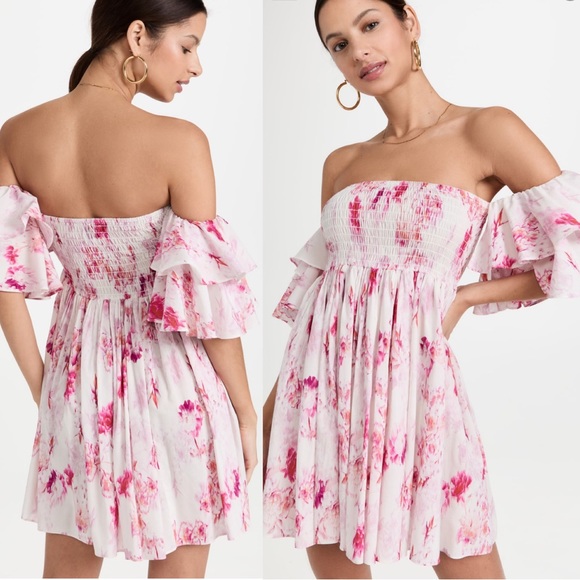NWT Misa Los Angeles Dina dress in Abstract Rose Floral